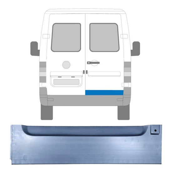 Korjauspellit takaoven varten Volkswagen LT 1996-2005 / Oikea 16593