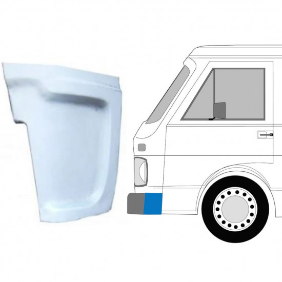 Etulokasuojan korjauspelti varten Volkswagen LT 1975-1996 / Vasen 11650