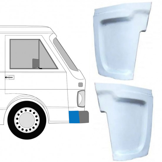 Etulokasuojan korjauspelti varten Volkswagen LT 1975-1996 / Sarja 11651
