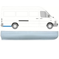 Takalokasuojan korjauspaneeli alaosa varten Volkswagen LT 1996-2005 / Oikea 13832