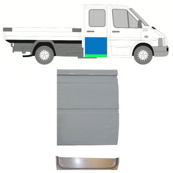 Korjauspellit takaoven varten Volkswagen LT 1996-2005 / Vasen = Oikea (symmetrinen) 16587