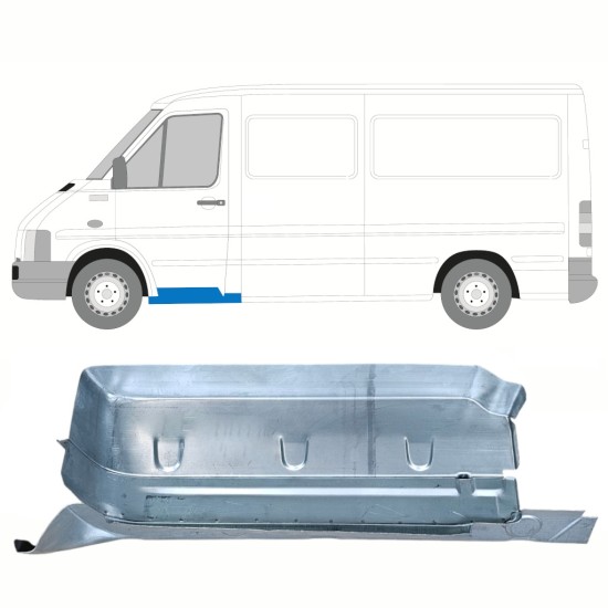 Etuporras ja kynnyksen korjauspaneeli varten Volkswagen LT 1996-2005 / Vasen 16566