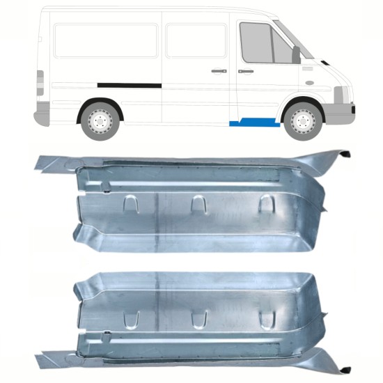 Etuporras ja kynnyksen korjauspaneeli varten Volkswagen LT 1996-2005 / Vasen+Oikea 16567