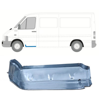 Astinlauta osakokonaisuus varten Volkswagen LT 1996-2005 / Vasen 16605