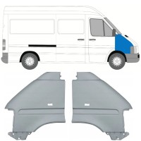 Etulokasuoja varten Volkswagen LT 1996-2005 / Vasen+Oikea / Sarja 9742