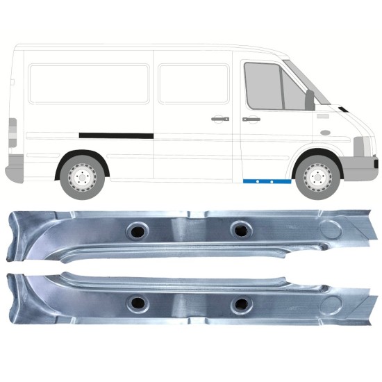 Sisäinen etukorjausosa varten Volkswagen LT 1996-2005 / Vasen+Oikea 16581
