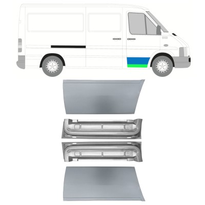 Sisäinen ja ulkoinen etuoven korjauspaneeli varten Volkswagen LT 1996-2005 / Vasen+Oikea 16568