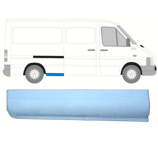 Etukaari korjauspaneeli varten Volkswagen LT 1996-2005 / Oikea 13834