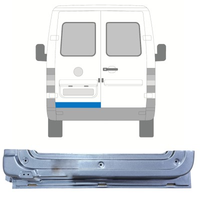 Korjauspellit takaoven varten Volkswagen LT 1996-2005 / Vasen 16590