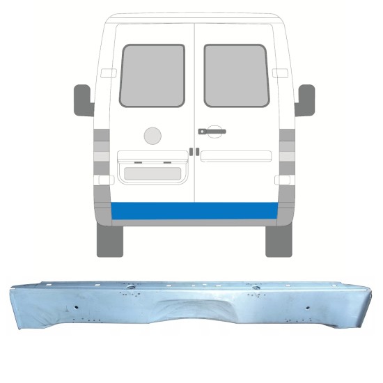 Sisäinen takakorjausosa varten Volkswagen LT 1996-2005 14240