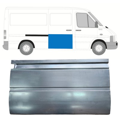 Liukuoven korjauspaneeli ulkoinen varten Volkswagen LT 1996-2005 / Oikea 16596