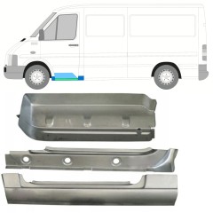 Sisäkynnyksen, lokasuojan ja etuportaan korjauspaneeli varten Volkswagen LT 1996-2005 / Vasen 16572