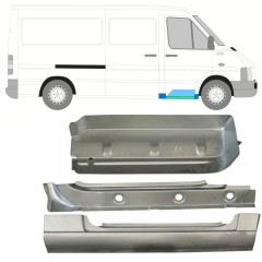 Sisäkynnyksen, lokasuojan ja etuportaan korjauspaneeli varten Volkswagen LT 1996-2005 / Oikea 16571