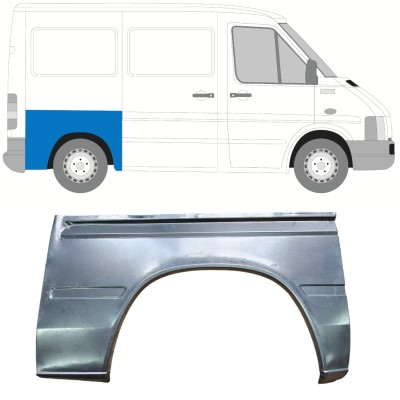 Takalokasuoja korjaussarja varten Volkswagen LT 1996-2005 / Oikea 13477
