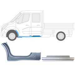 Korjauspaneeli aseta varten Renault Master 2010- / Vasen / 14914