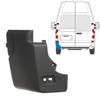 Takapuskurin kulma varten Nissan NV400 2010- / Vasen 17242