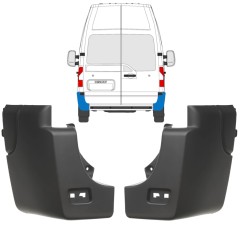 Takapuskurin kulma varten Renault Master 2010-2024 / Vasen+Oikea / Sarja 17238