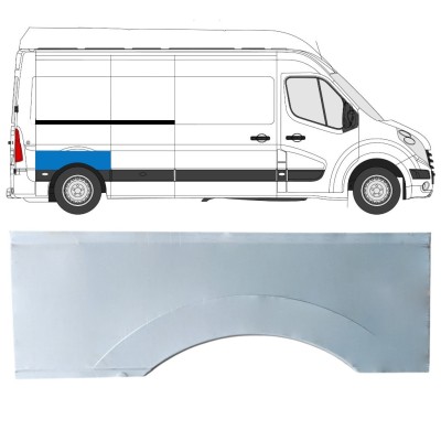 Takalokasuoja korjaussarja varten Renault Master 2010- / Oikea 16818