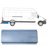 Takalokasuoja korjaussarja takaosa varten Renault Master 2010-2024 / Vasen = Oikea (symmetrinen) 17292