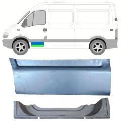 Sisäinen ja ulkoinen etuoven korjauspaneeli varten Opel Movano 1998-2010 / Vasen 16880