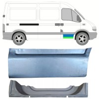 Sisäinen ja ulkoinen etuoven korjauspaneeli varten Nissan Interstar 2002-2010 / Oikea 16879