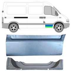 Sisäinen ja ulkoinen etuoven korjauspaneeli varten Opel Movano 1998-2010 / Oikea 16878