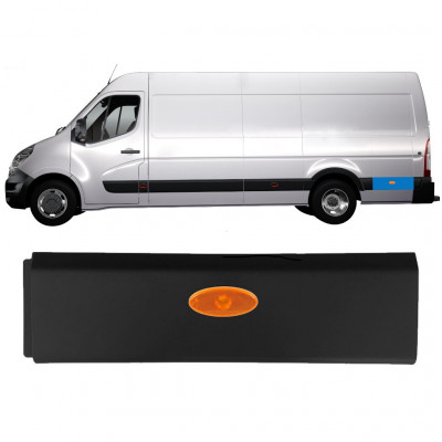 Sivulista Koristelista varten Renault Master 2010- / Vasen /  10919