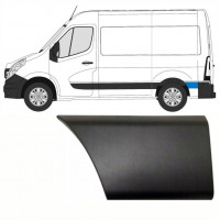 Koristelista pyörän takana varten Renault Master 2010- / SWB / Vasen /  8708