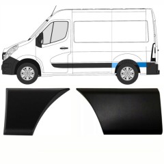 Sivulistat sarja varten Renault Master 2010- / Vasen / 8712
