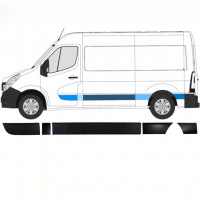 Sivulistat sarja varten Renault Master Opel Movano Nv 400 2010- / Vasen /  8580