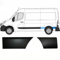 Sivulistat sarja varten Renault Master Opel Movano Nv 400 2010- / Vasen /  8578