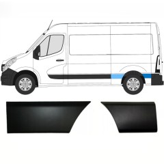 Sivulistat sarja varten Renault Master 2010- / Vasen / 8578