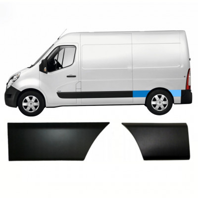 Sivulistat sarja varten Renault Master Opel Movano Nv 400 2010- / Vasen /  8578