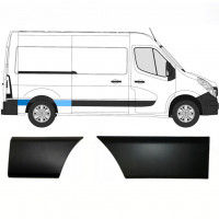 Sivulistat sarja varten Renault Master Opel Movano Nv 400 2010- / Oikea /  8577