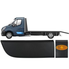 Koristelistasarja lampulla varten Renault Master 2010- / Vasen / Sarja 10025