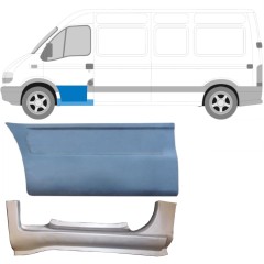 Helmapelti etuoven alle varten Opel Movano 1998-2010 / Vasen 15327