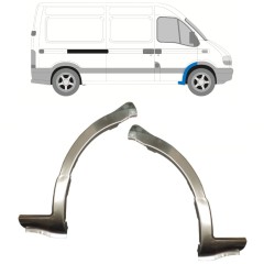 Etukaari korjauspaneeli varten Renault Master 1998-2010 / Vasen+Oikea / Sarja 15356