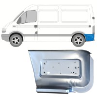 Etukaari korjauspaneeli varten Opel Movano 1998-2010 / Vasen 15323