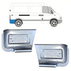 Etukaari korjauspaneeli varten Renault Master 1998-2010 / Vasen+Oikea / Sarja 16140