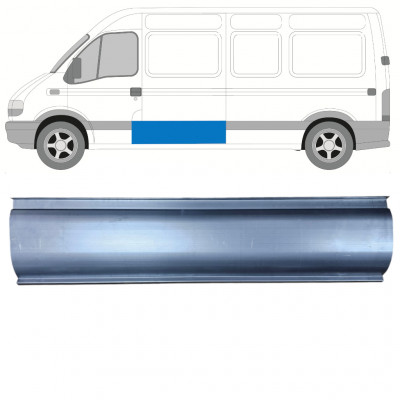 Sivuhelmapelti korjauspaneeli varten Renault Master 1998-2010  / Vasen 11137