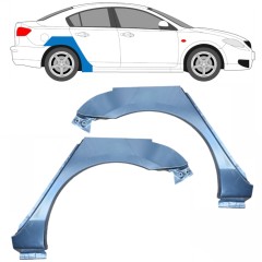 Takalokasuoja korjaussarja varten Mazda 3 2003-2009 / Vasen+Oikea / Sarja 10604