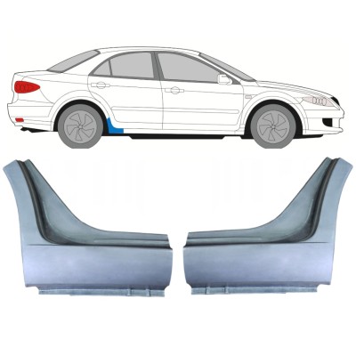 Kynnyksen päätykorjauspaneeli varten Mazda 6 GG GY 2002-2007 / Vasen+Oikea / Sarja 9989