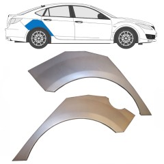 Takalokasuoja korjaussarja varten Mazda 6 GH 2007-2012 / Vasen+Oikea / Sarja 9762