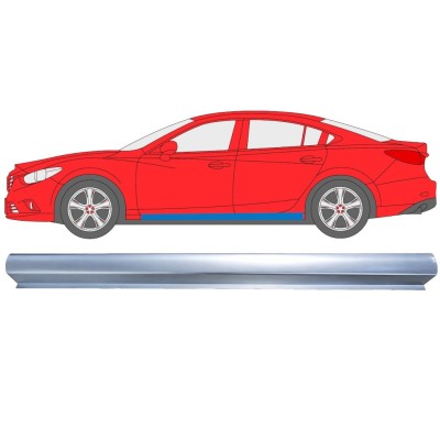 Kynnyspelti korjauspaneeli alempi osa varten Mazda 6 2012-2024 / Vasen 16978