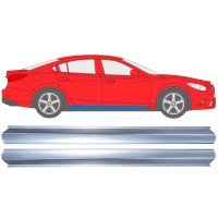Kynnyspelti korjauspaneeli alempi osa varten Mazda 6 2012-2024 / Vasen+Oikea / Sarja 16979