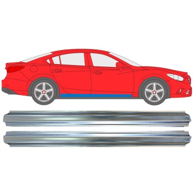 Kynnyspelti korjauspaneeli varten Mazda 6 2012-2024 / Vasen+Oikea / Sarja 16348