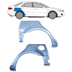 Takalokasuoja korjaussarja varten Mazda 6 GG GY 2002-2007 / Vasen+Oikea / HATCHBACK / Sarja 9165