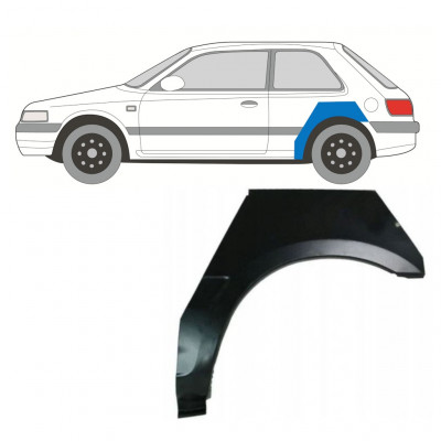 Takalokasuoja korjaussarja varten Mazda 323 BG 1989-1994 / Vasen 7982