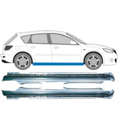 Kynnyspelti varten Mazda 3 2003-2009 / Vasen+Oikea / Sarja 10554