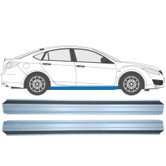 Kynnyspelti korjauspaneeli varten Mazda 6 GG GY 2002-2007 / Vasen = Oikea (symmetrinen) / Sarja 10495